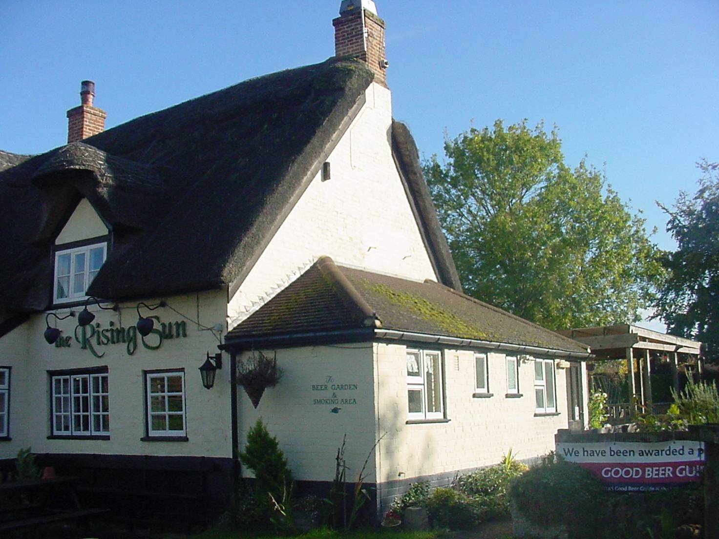 traditional thatched pub